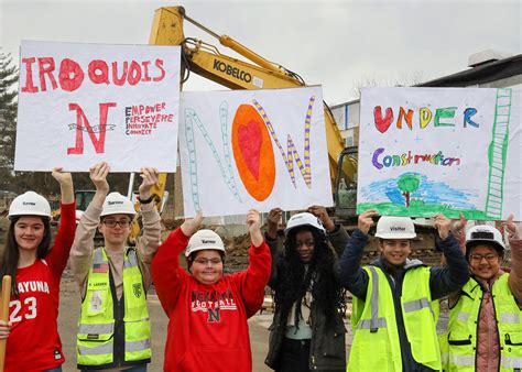 Digging into our future: Construction of Iroquois Middle School ...