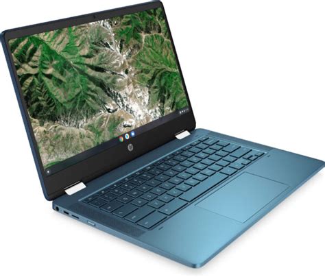 HP 14 Inch Chromebook 11A-X360 4A - 4GB DDR4 64GB eMMC - Metallic Blue