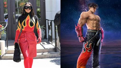 Kim Kardashian unintentionally cosplays Jin Kazama's right leg | ONE ...