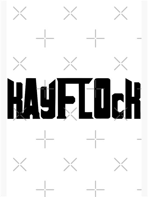 "Kay Flock Merch Kay Flock Black Logo" Poster for Sale by MorinoMiya | Redbubble