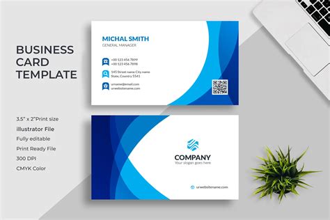 Business Card Template 1 - Design Cuts