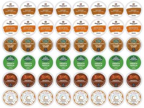 Non Coffee K Cup Variety Pack / Flavored Coffee Variety Pack Fully Compatible With All Keurig ...