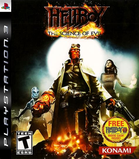 Hellboy: The Science of Evil Video Game Box Art - ID: 49598 - Image Abyss