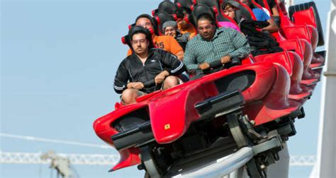 The Formula Rossa Roller Coaster at Ferrari World Fulfills Your Need For Speed!