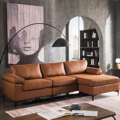 Buy Sectional Sofas Online at Overstock | Our Best Living Room Furniture Deals | Leather sofa ...