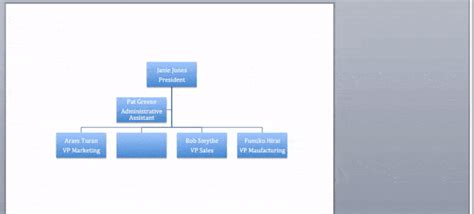 Organization Chart Template Word 2010