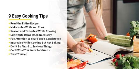 Cooking Tips for Beginners - JohnSoulesFoods