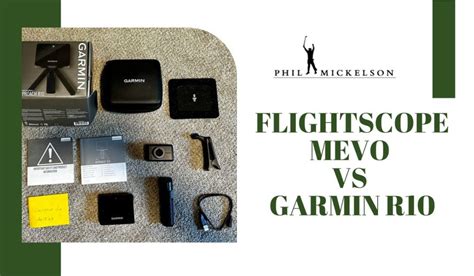 Flightscope Mevo VS Garmin R10: A Side-by-side Comparison