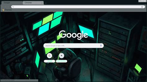 Hacker Chrome Theme - ThemeBeta