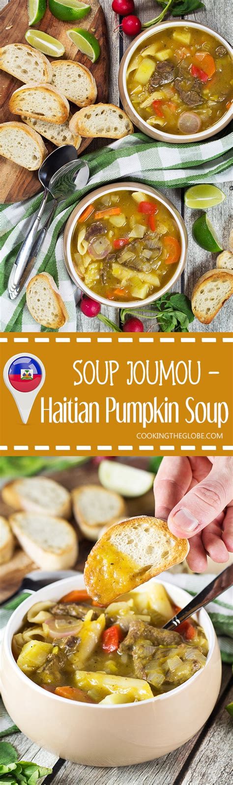 Soup Joumou (Haitian New Year's Soup) - w/ Pumpkin & Beef