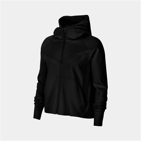 WMNS Nike Tech Fleece Windrunner - 'Black' – Kicks Lounge