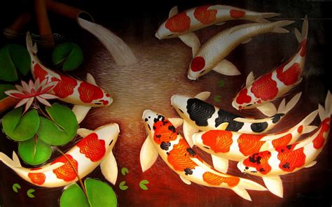 Japanese Koi Fish Wallpapers - Top Free Japanese Koi Fish Backgrounds - WallpaperAccess