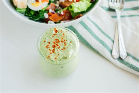 5-Minute Keto Avocado Dressing - Perfect Keto