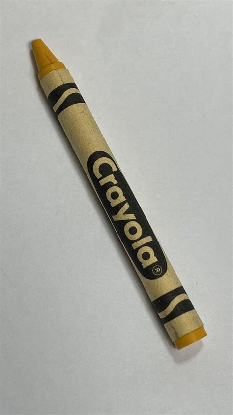 Crayola Crayon Retired Dandelion USED 1990 Binney & Smith New York - Etsy