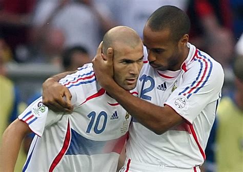 Thierry Henry, Zinedine Zidane in 2006 World Cup Team of the Tournament