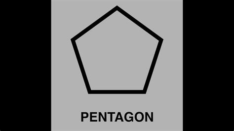 Pentagon Song | Shape tracing worksheets, Have fun teaching, Pentagon