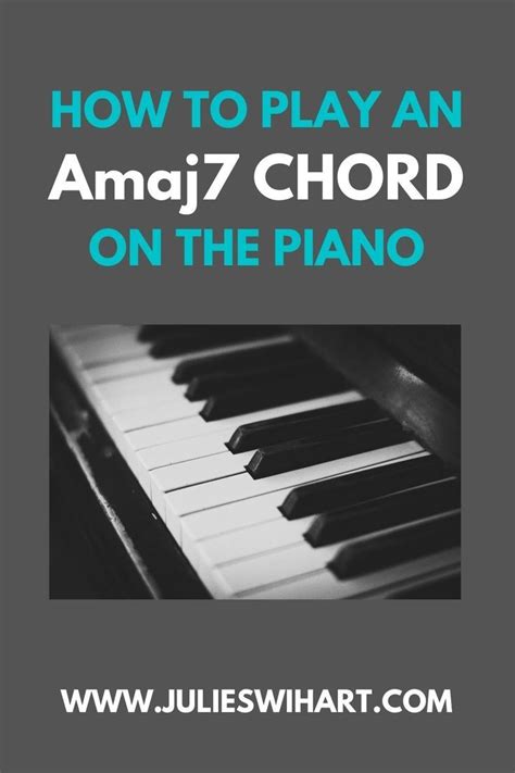 How to Play an Amaj7 Chord on the Piano | Piano, Learn piano chords, Learn piano fast