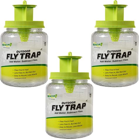 RESCUE! Outdoor Fly Trap - Reusable - 3 Traps Nepal | Ubuy