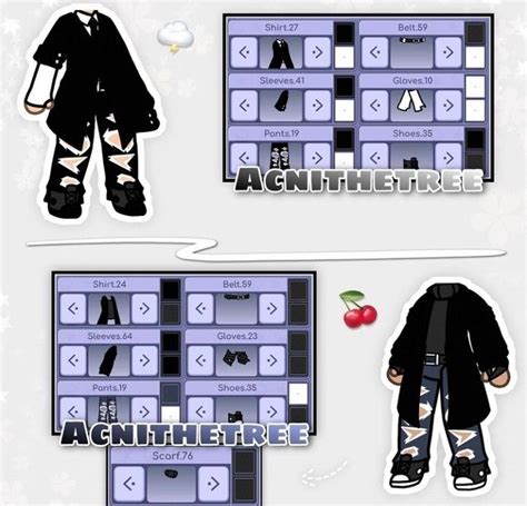 Pin de 🅖🅐🅜🅔🅡🅚🅤🅝 ⓿ em Gacha Outfits | Roupas de anime, Roupas de ...