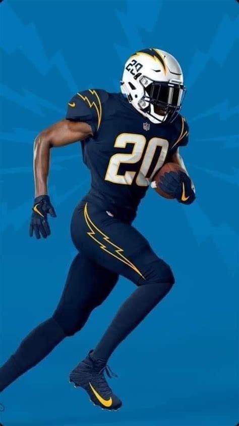 Navy Color Rush 2020 | Los angeles chargers, Chargers football, Chargers nfl