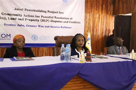 Project on Housing, Land and Property Disputes Launched in Wau | IOM ...