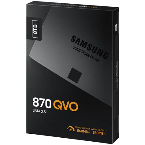 Ổ cứng SSD 8TB Samsung 870 QVO 2.5-Inch SATA III - Tuanphong.vn