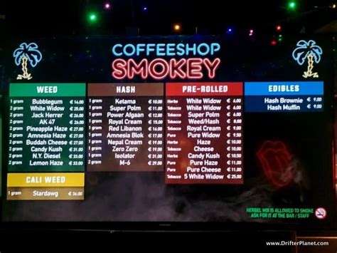 Ultimate Guide to Amsterdam Coffeeshops: Menu, Tips & Best Coffeeshops ...