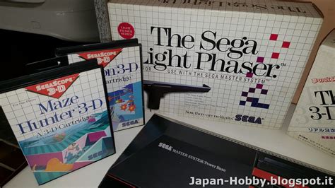 My Passions: Sega Master System, light phaser and 3d Glasses