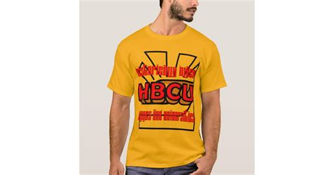 RETRO HBCU T-Shirt | Zazzle