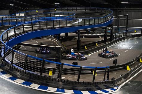 World's Largest Multi-Level Indoor Go-Kart Track in New England