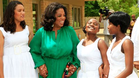 Oprah a 'proud momma' as first Academy students graduate - CNN