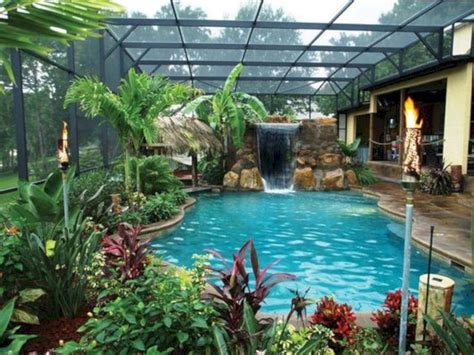 nice 15 Simple DIY Indoor Water Pool Garden | Simple pool, Indoor pool ...