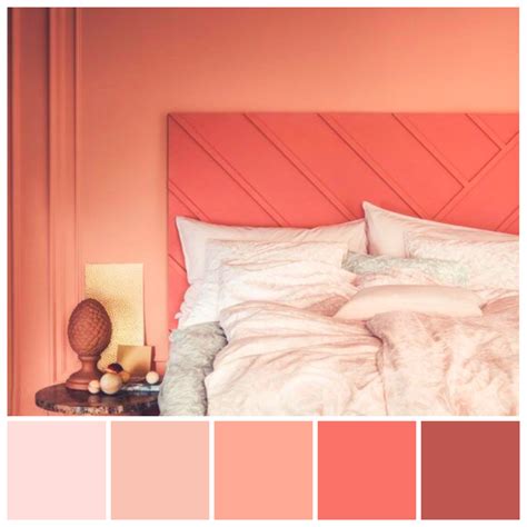 Coral Color Room / Modern Coral Pink Color Schemes Ready To Use Color Combinations For Room ...