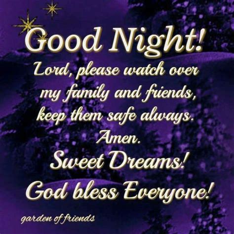 Good Night Prayer For Family And Friends Pictures, Photos, and Images for Facebook, Tumblr ...