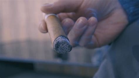 The Smoke Of A Cigarette On Lit Free Stock Video Footage, Royalty-Free 4K & HD Video Clip