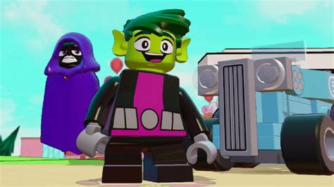 LEGO Dimensions - Beast Boy (Teen Titans Go!) Free Roam Gameplay - YouTube