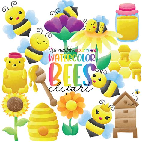 Bumble Bee Hive Clip Art