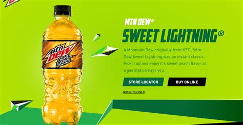 Mountain Dew Sweet Lightning : Pepsico Is Releasing A New Mountain Dew Atomic Blue Flavor ...