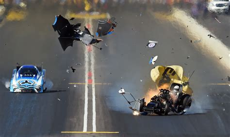 John Force escapes serious injury after spectacular crash in Arizona ...