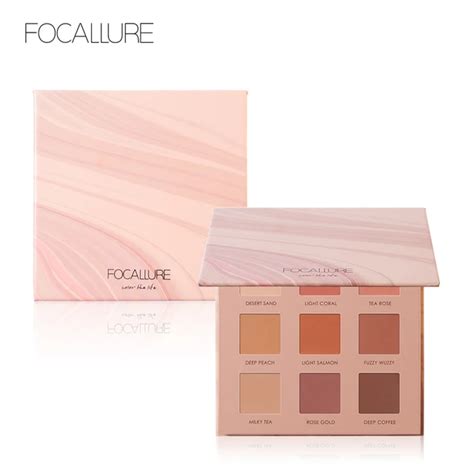 FOCALLURE Newest Eyeshadow Palette 9 Colors Matte Shadow Palette Glitter Natural Eye Makeup ...