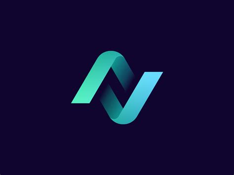 N + Checkmark Logo Concept | N logo design, Logo concept, Logo design