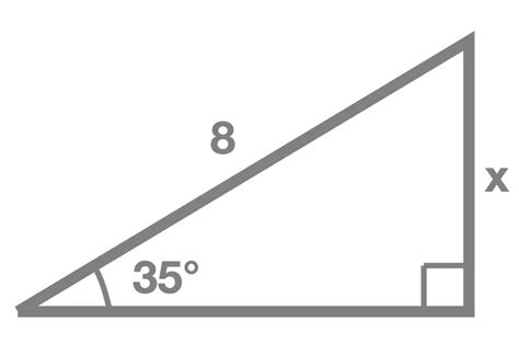 Trigonometry Questions Missing Sides