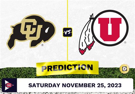 Colorado vs. Utah CFB Prediction and Odds - November 25, 2023