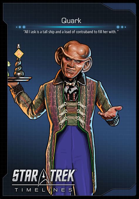 Quark in Timelines | Star trek timelines, Star trek ds9, Star trek series