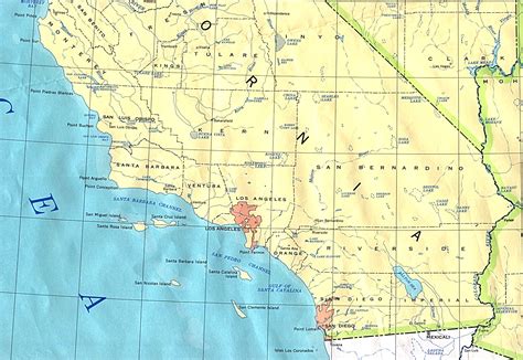 Southern California Base Map