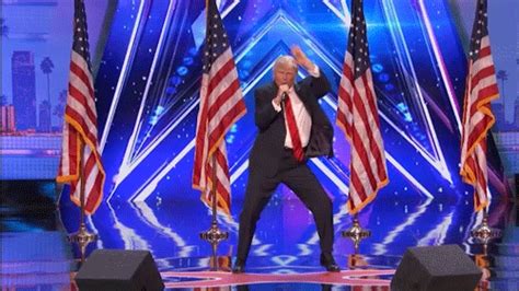 Trump Dancing GIF by America's Got Talent - Find & Share on GIPHY