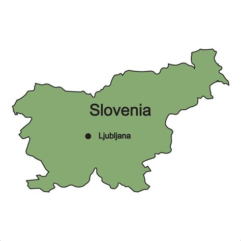 Slovenia country map 46538648 Vector Art at Vecteezy