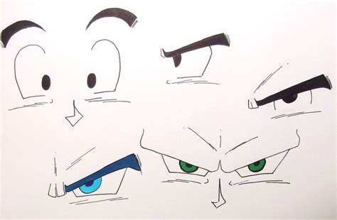 Goku's eyes Dragon Ball Z by creazerty on DeviantArt