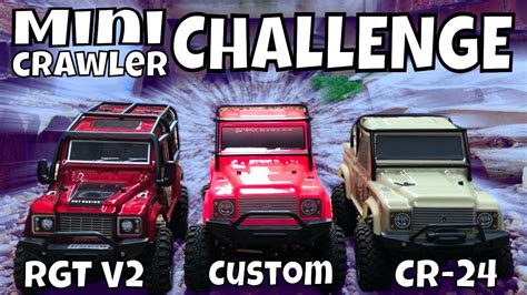 MINI CRAWLER BATTLE. 3 of the Best RC Micro Crawlers timed run - YouTube