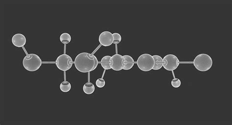 3D vitamin c molecule - TurboSquid 1419502